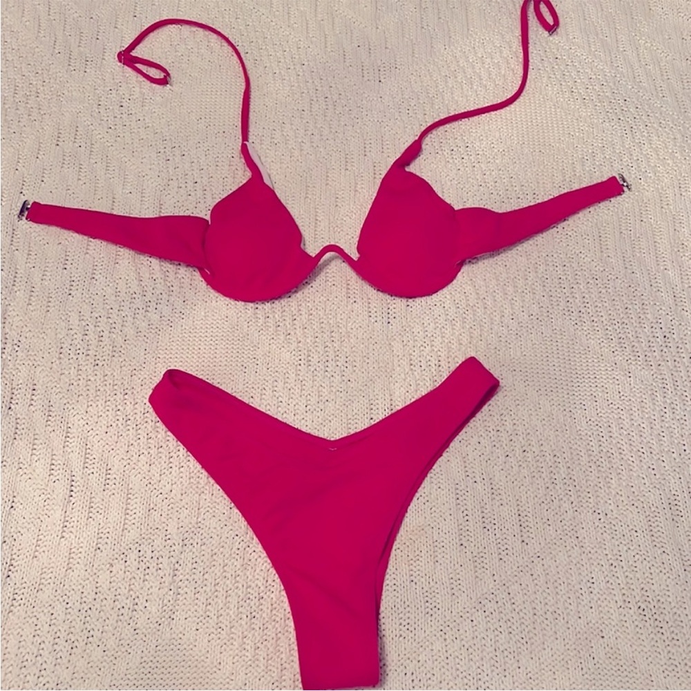 Zaful Pink Bikini Set